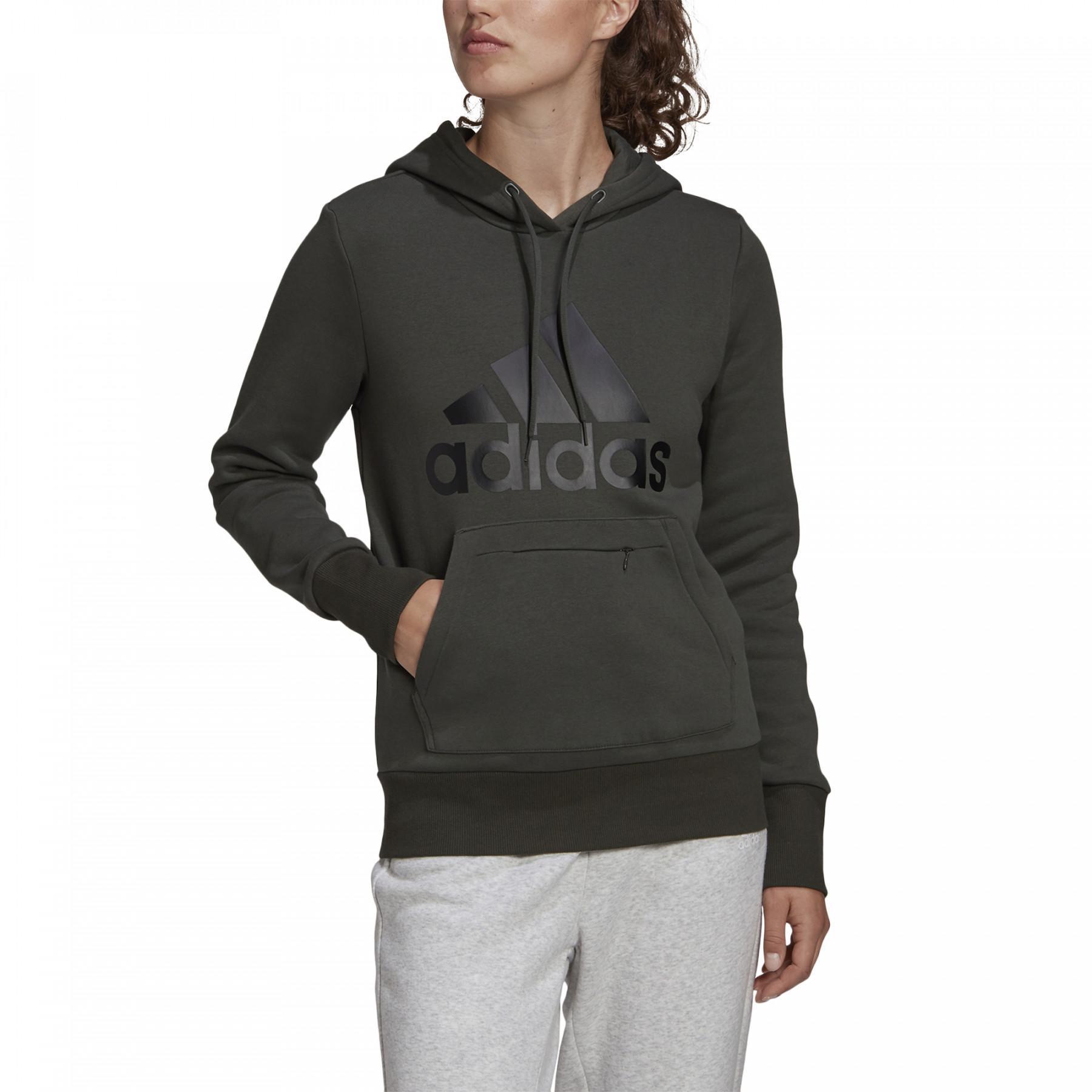 Women's hoodie adidas Badge of Sport Fleece