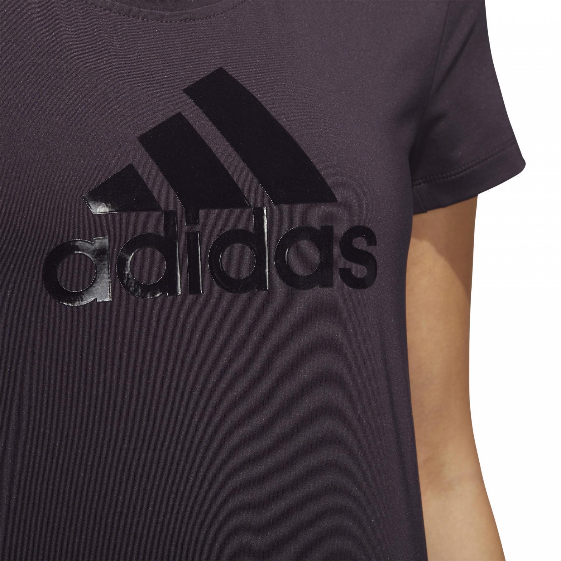Women's T-shirt adidas Glam On Badge of Sport Logo