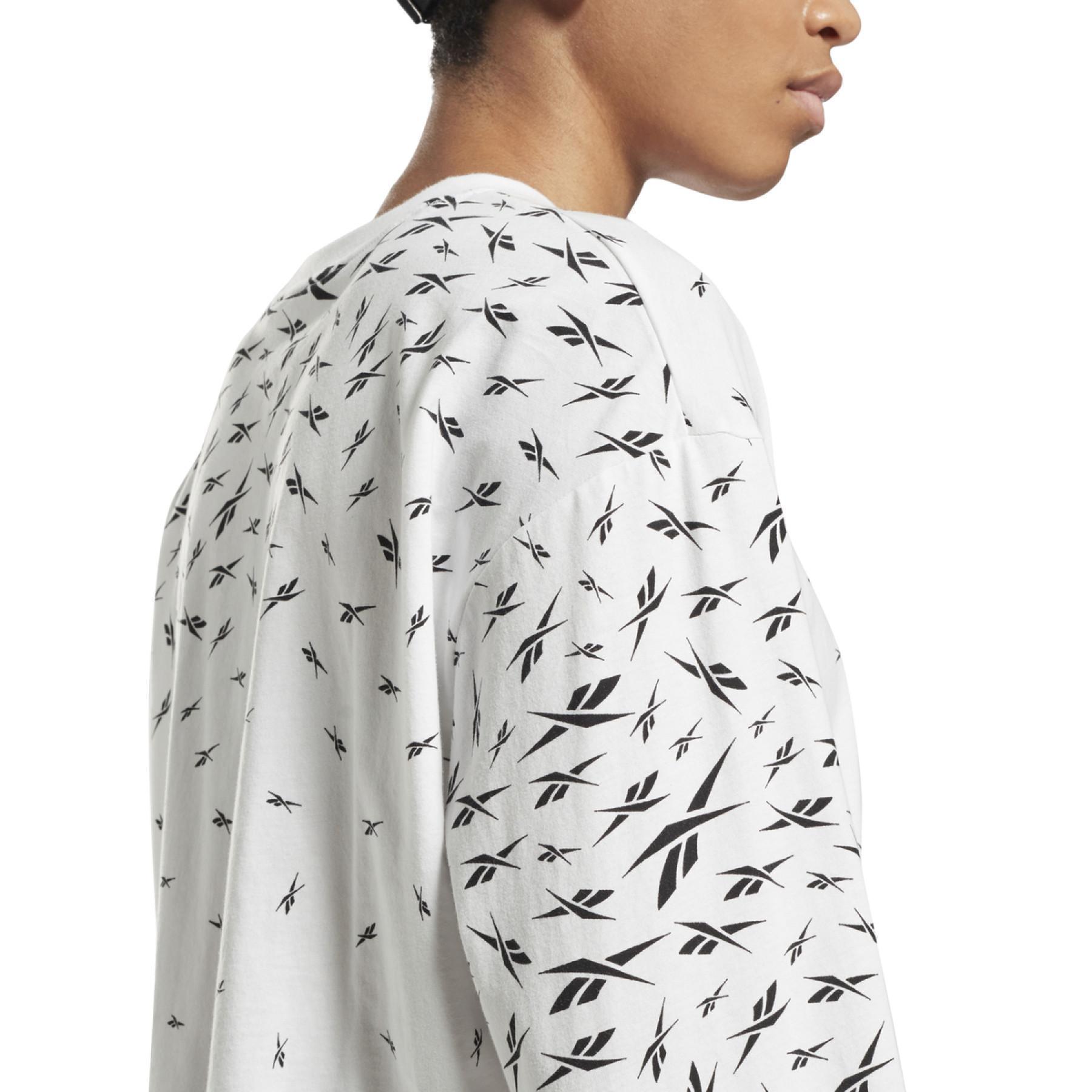Women's long sleeve T-shirt Reebok Vector Print