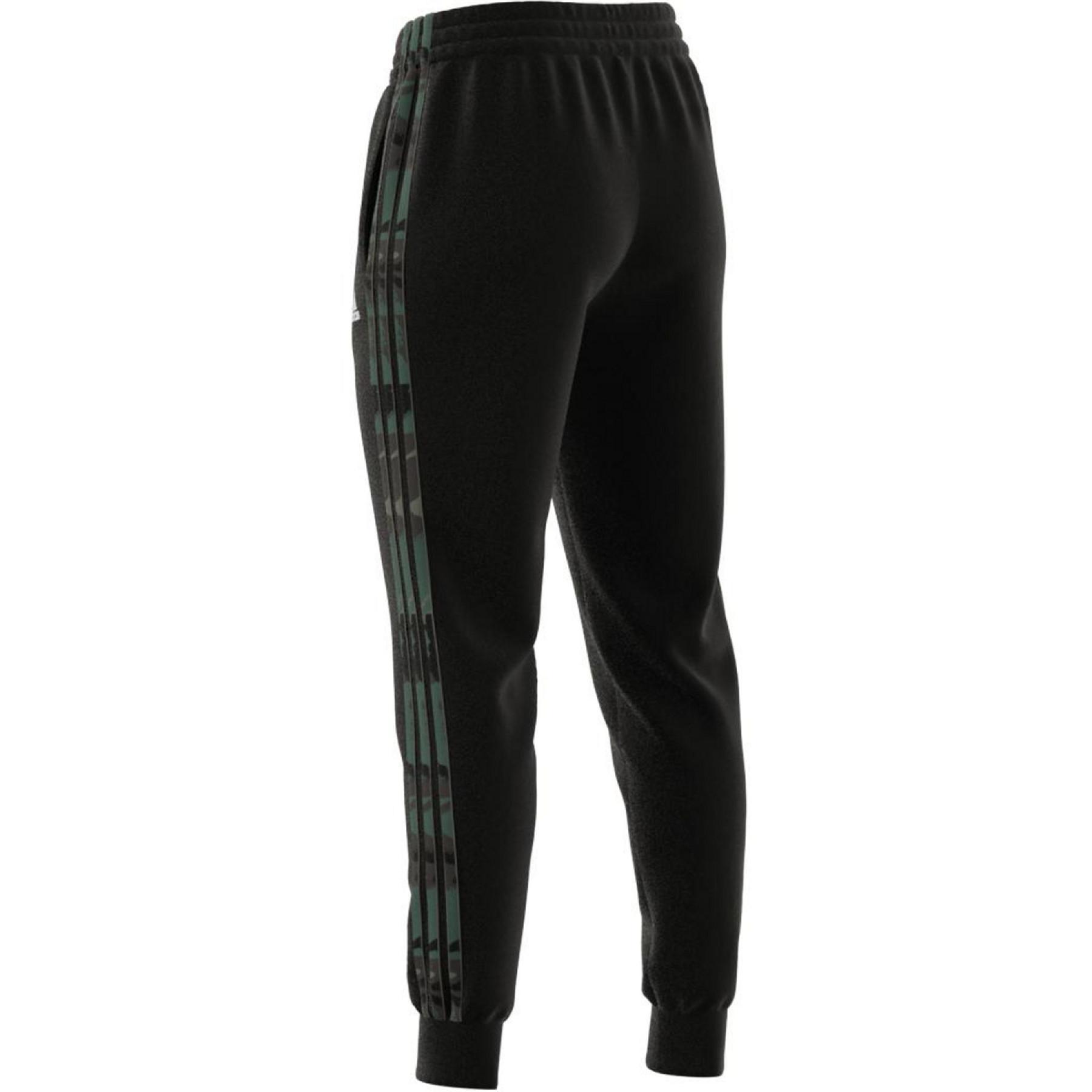 Women's trousers adidas Essentials Camouflage 3-Bandes