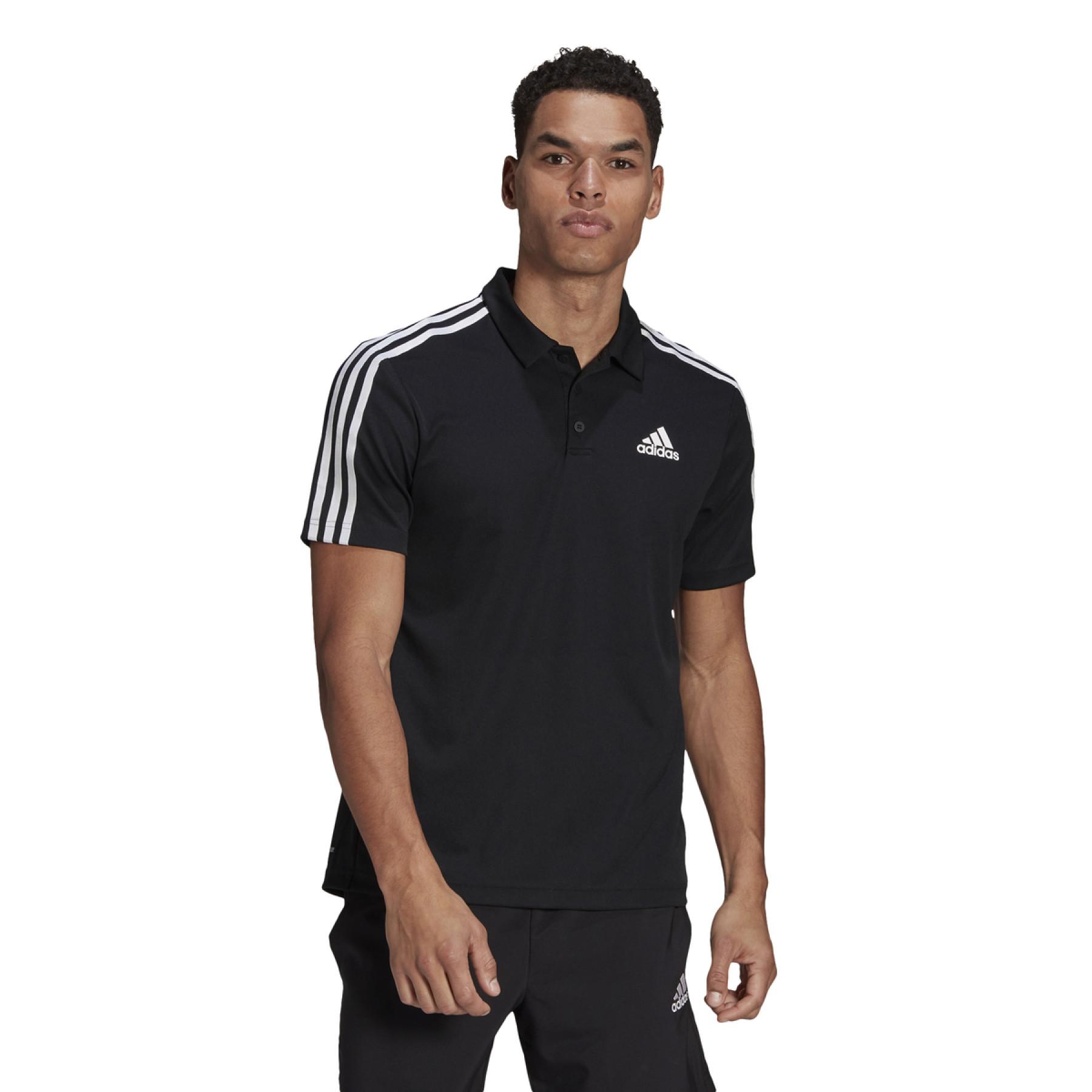 Polo adidas Primeblue Designed To Move Sport 3-Bandes - T-shirts and ...