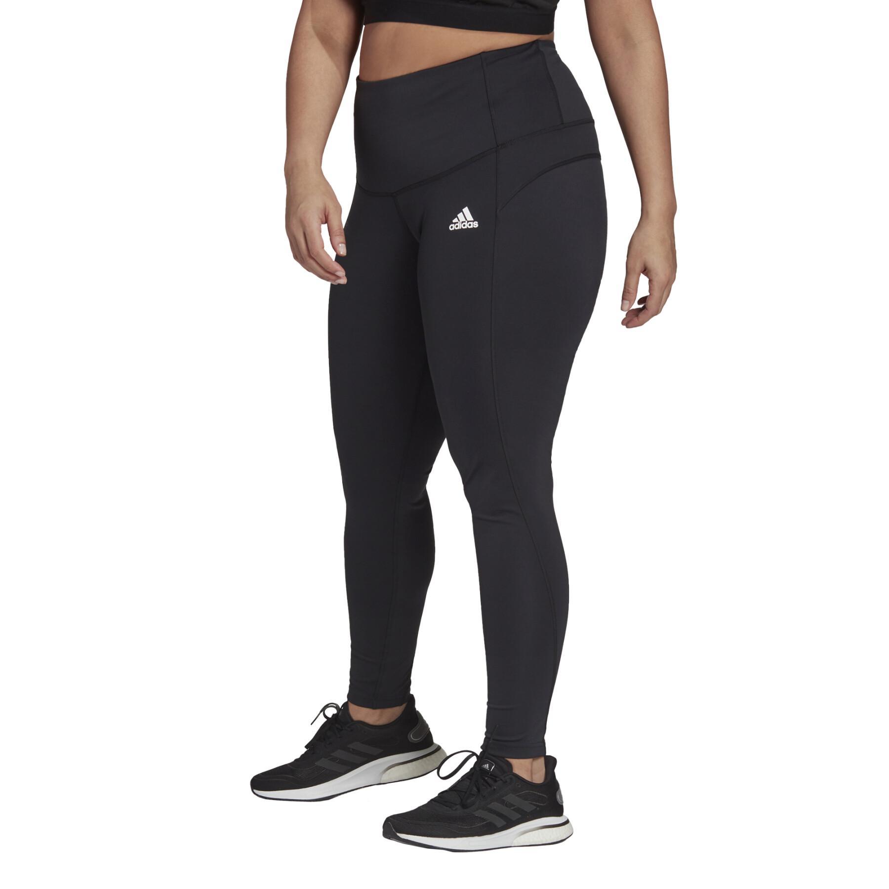 Women's large size tights adidas Feelbrilliant Designed To Move -  Baselayers - Textile - Handball wear