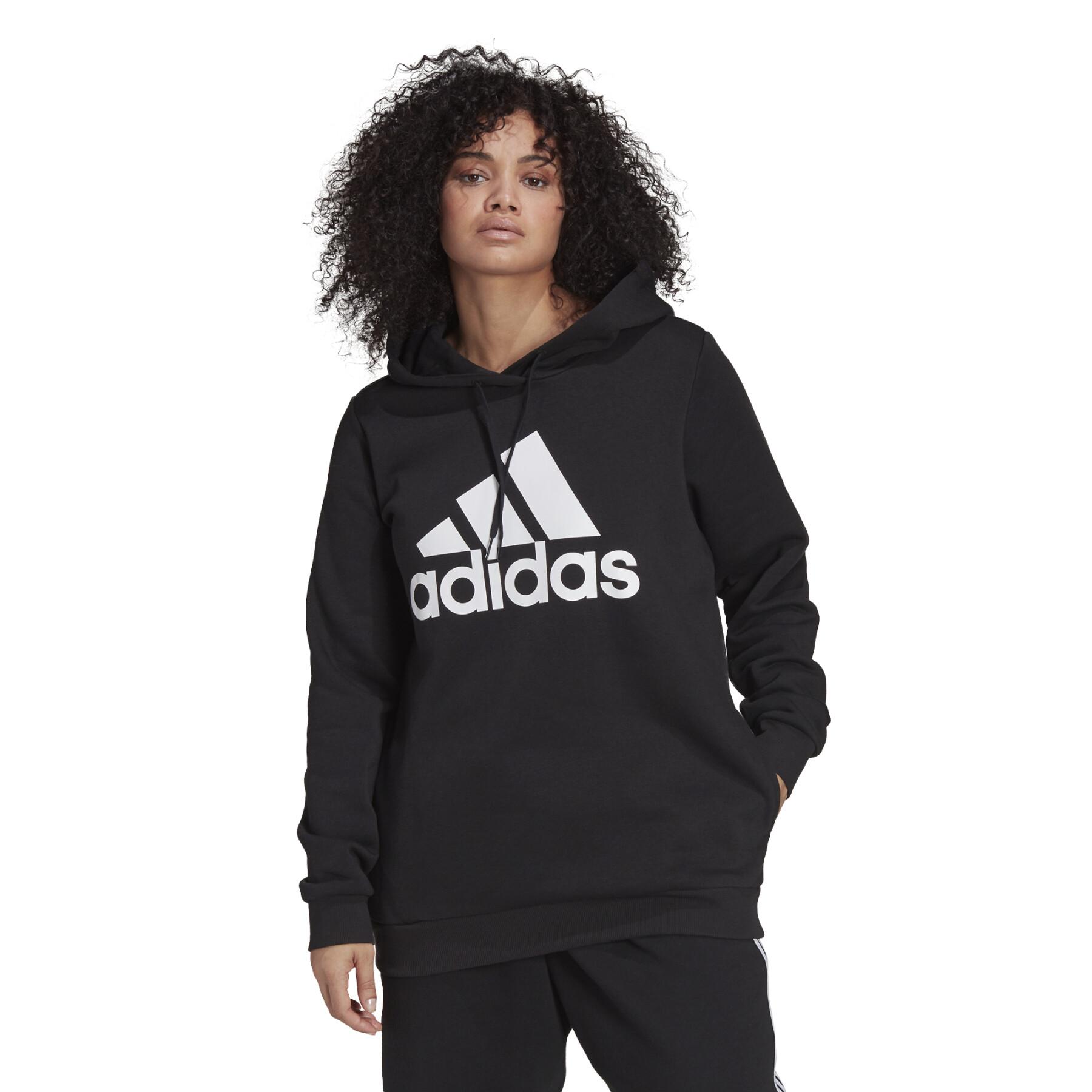 Women's hoodie adidas Essentials Logo Fleece (Grandes tailles) - adidas -  Brands - Handball wear