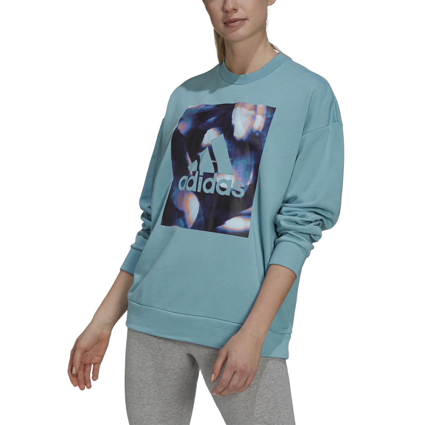 Sweatshirt woman adidas U4u Soft Knit