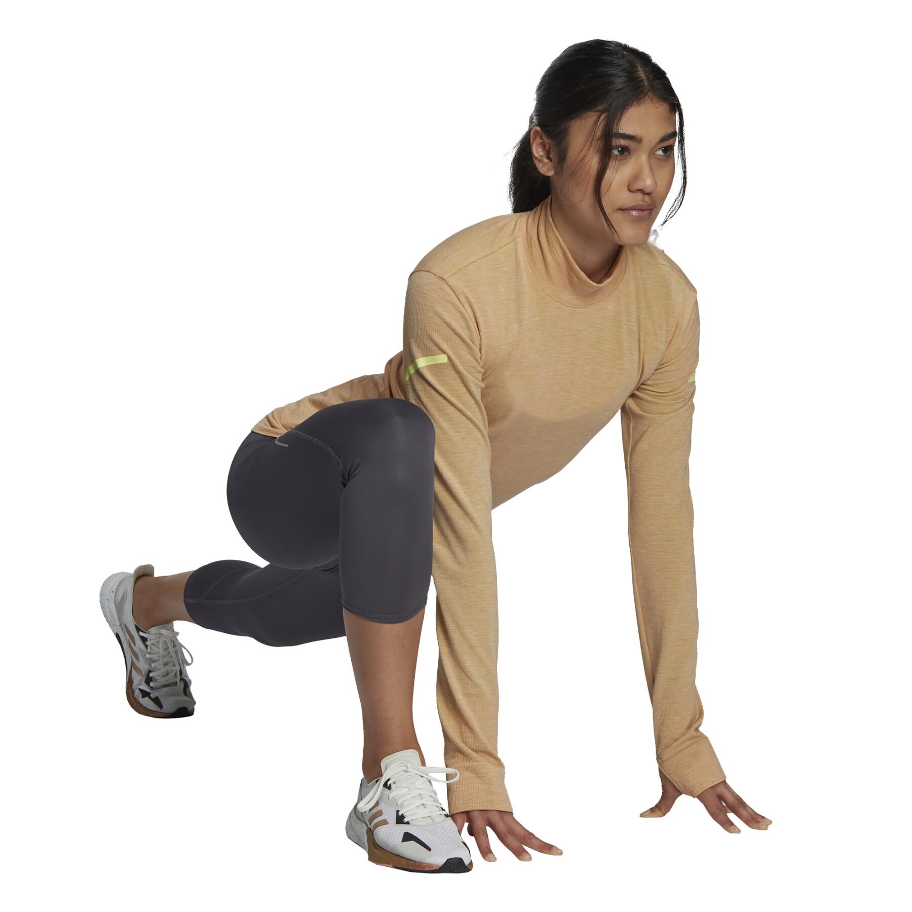 Sweatshirt woman adidas Primeknit Running Mid-Layer