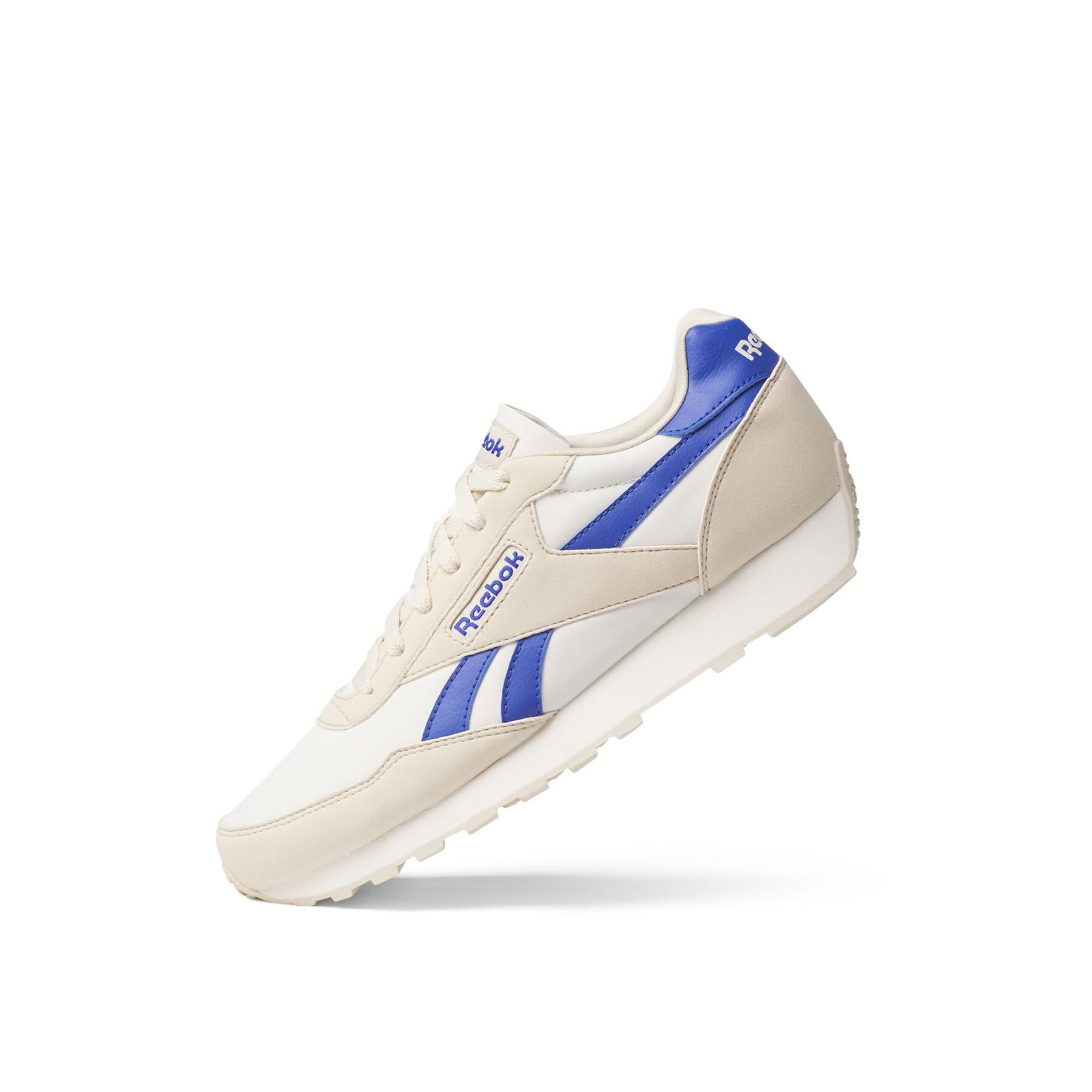 Reebok CL Leather MU Classic White Blue Hills Men Running Shoes Sneakers DV7031