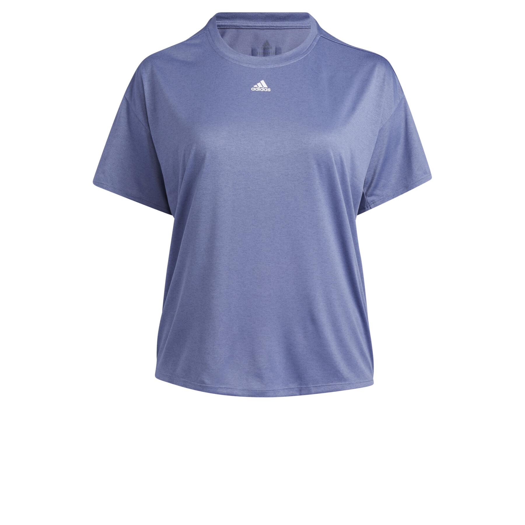 Women's T-shirt Training 3-Stripes Aeroready (Grandes tailles)
