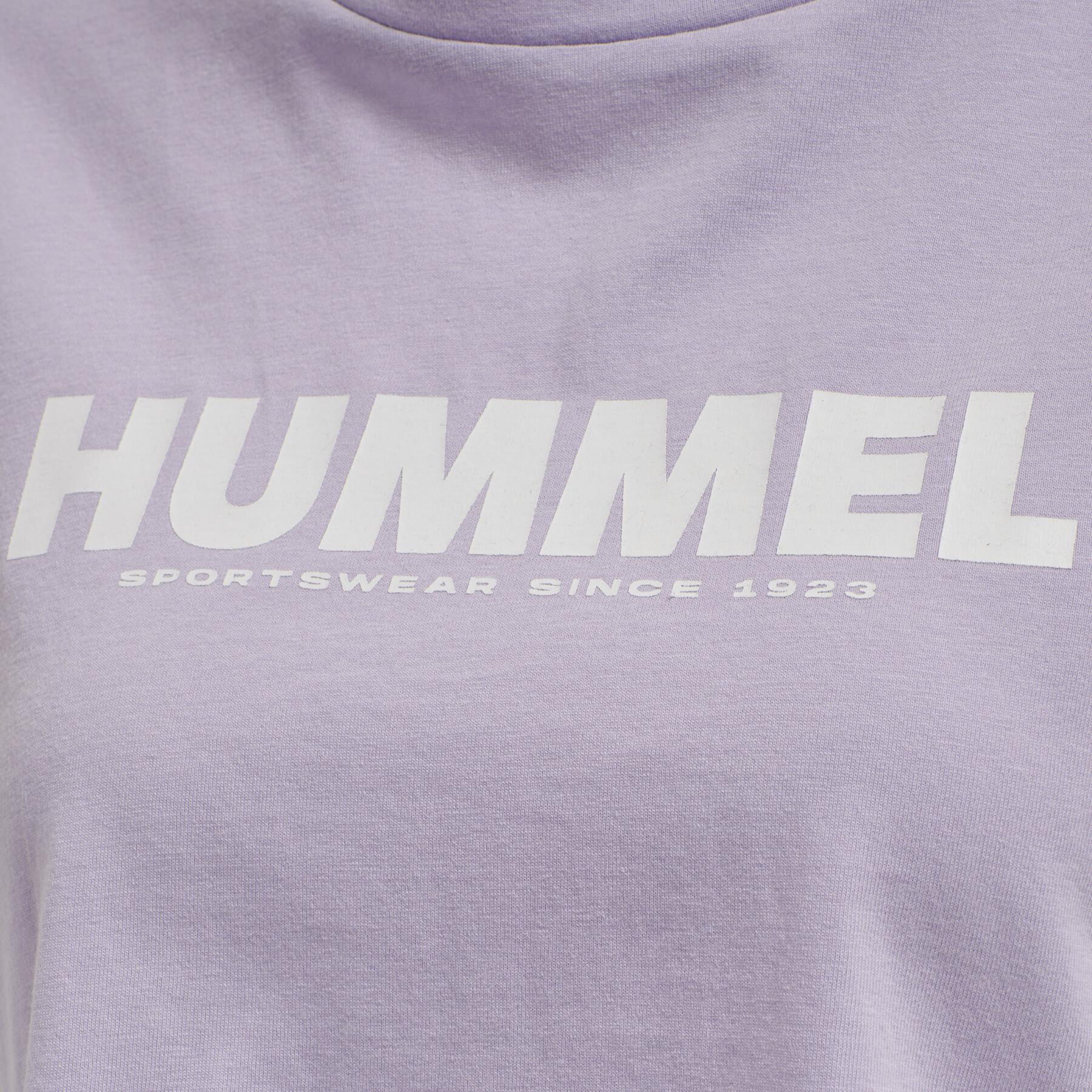 Women's crop T-shirt Hummel Legacy