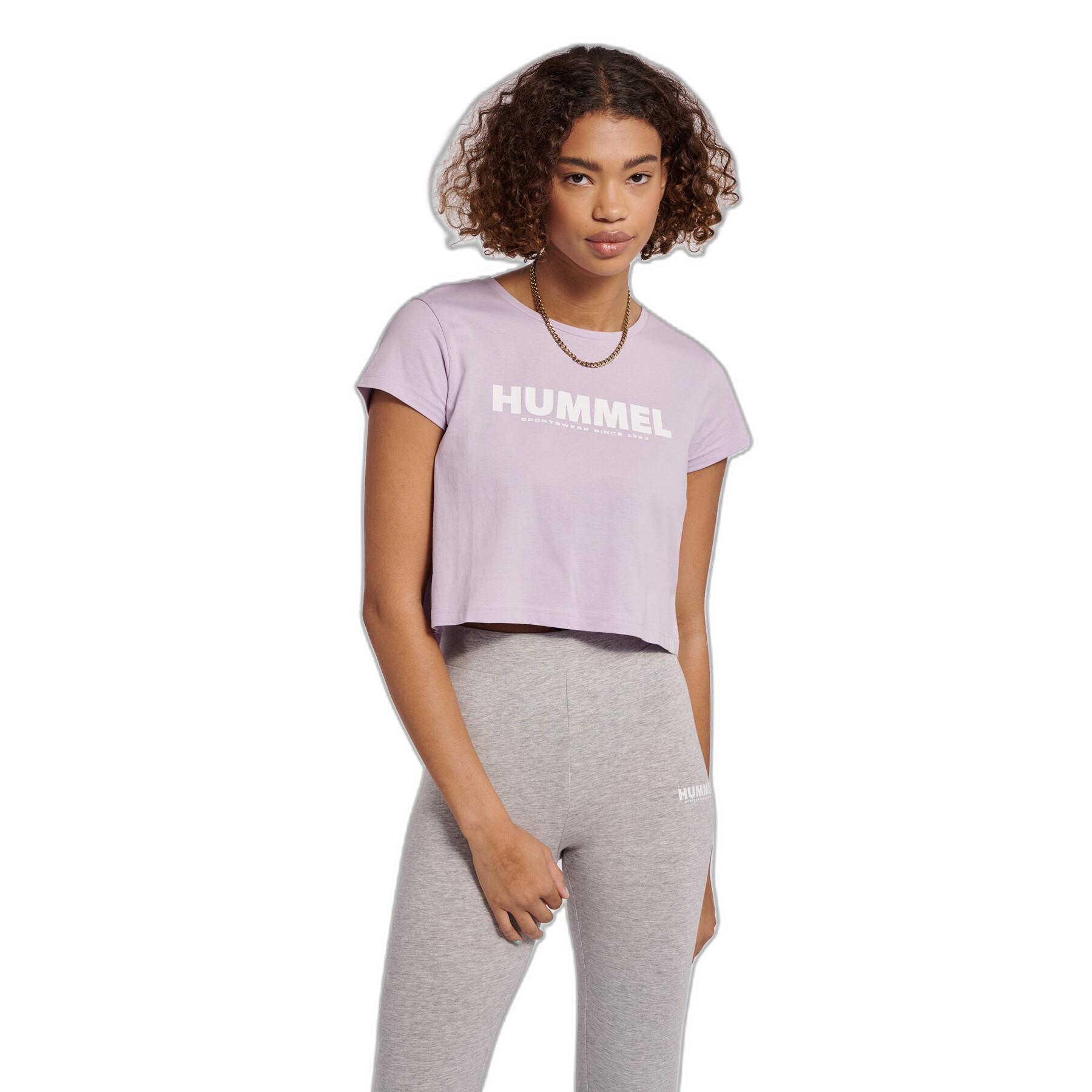 Women's crop T-shirt Hummel Legacy