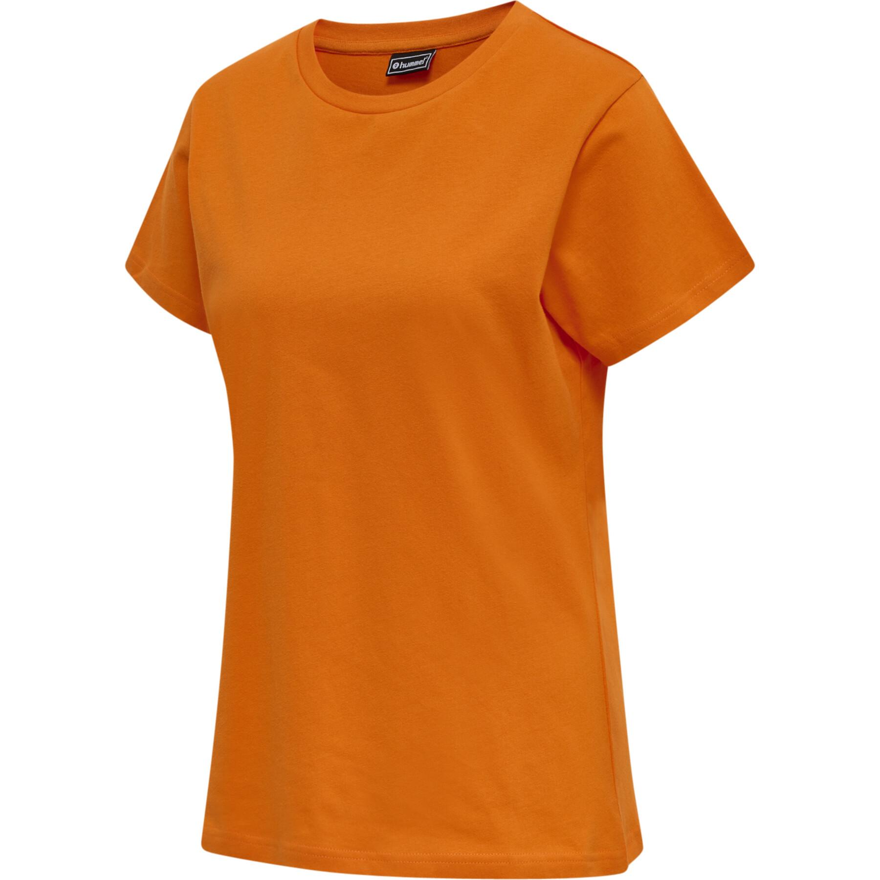 Women's T-shirt Hummel Red Basic