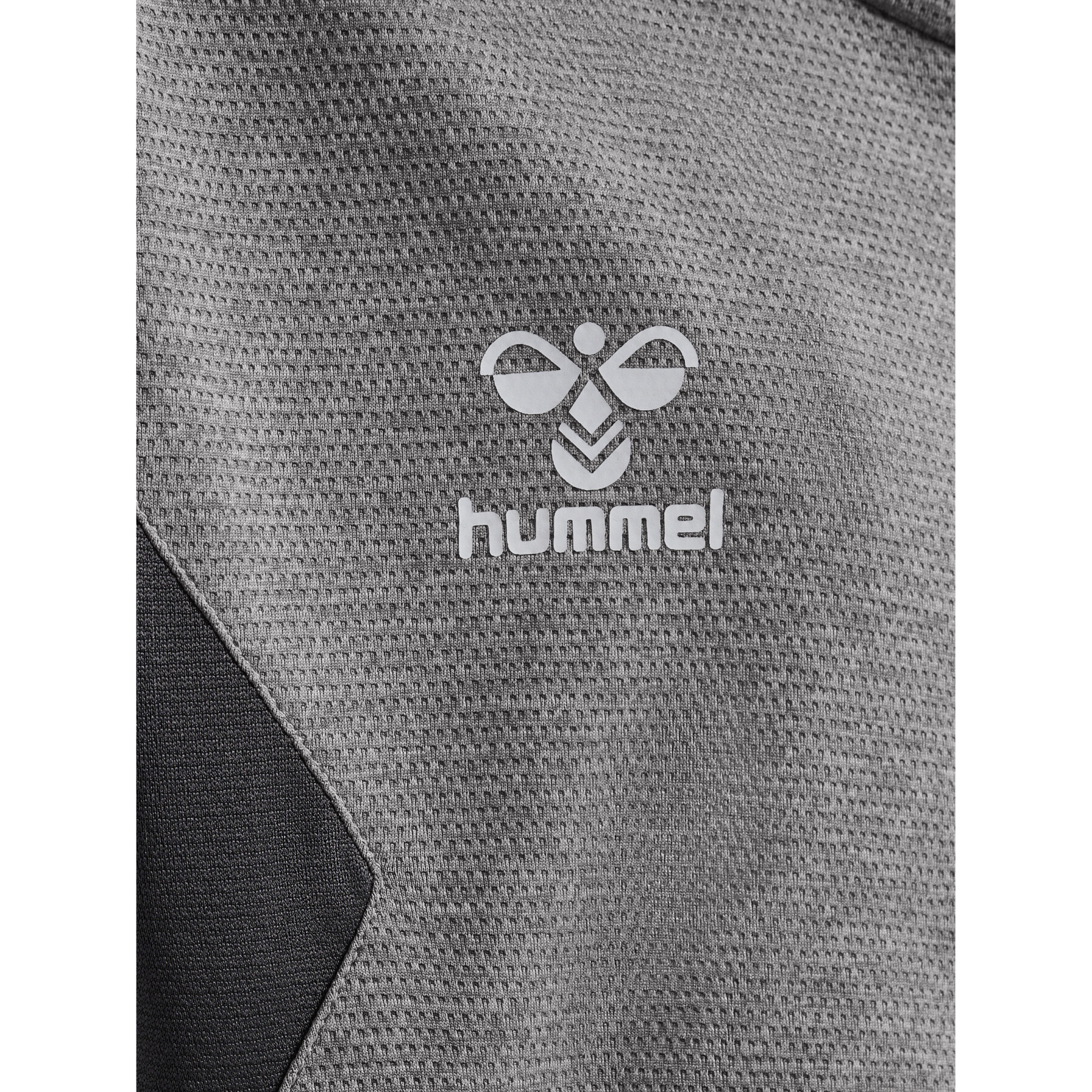 Kid's hooded zip-up polyester tracksuit jacket Hummel Authentic