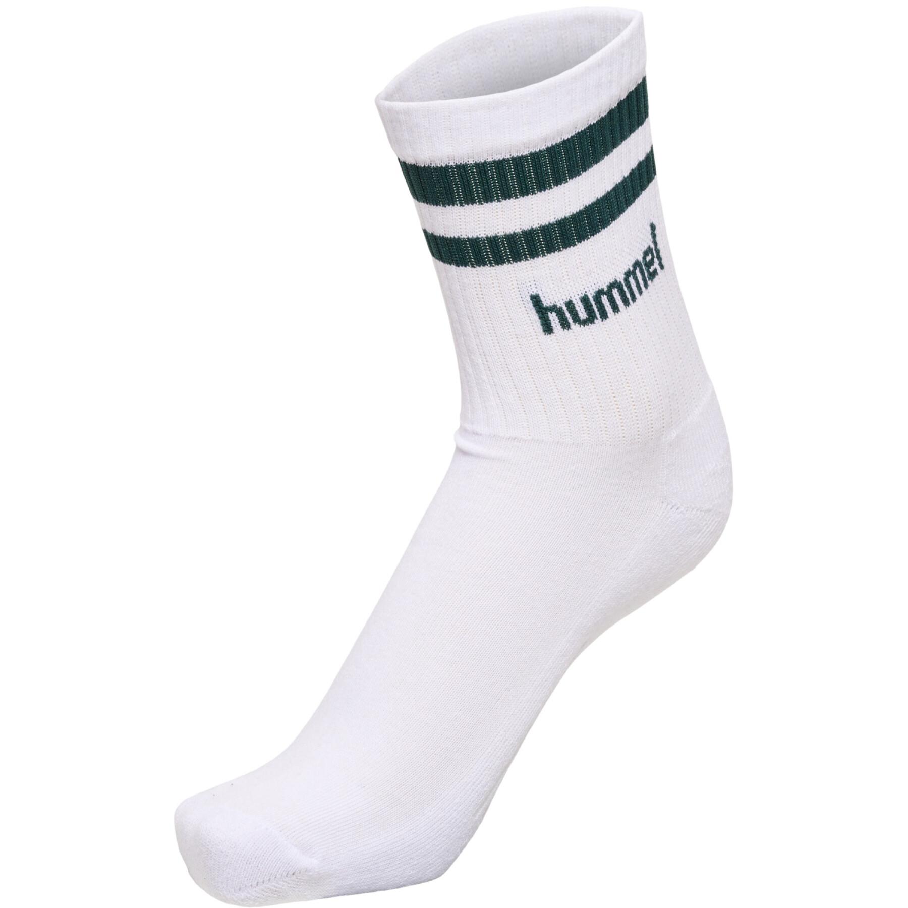 Set of 3 pairs of socks Hummel Retro Col