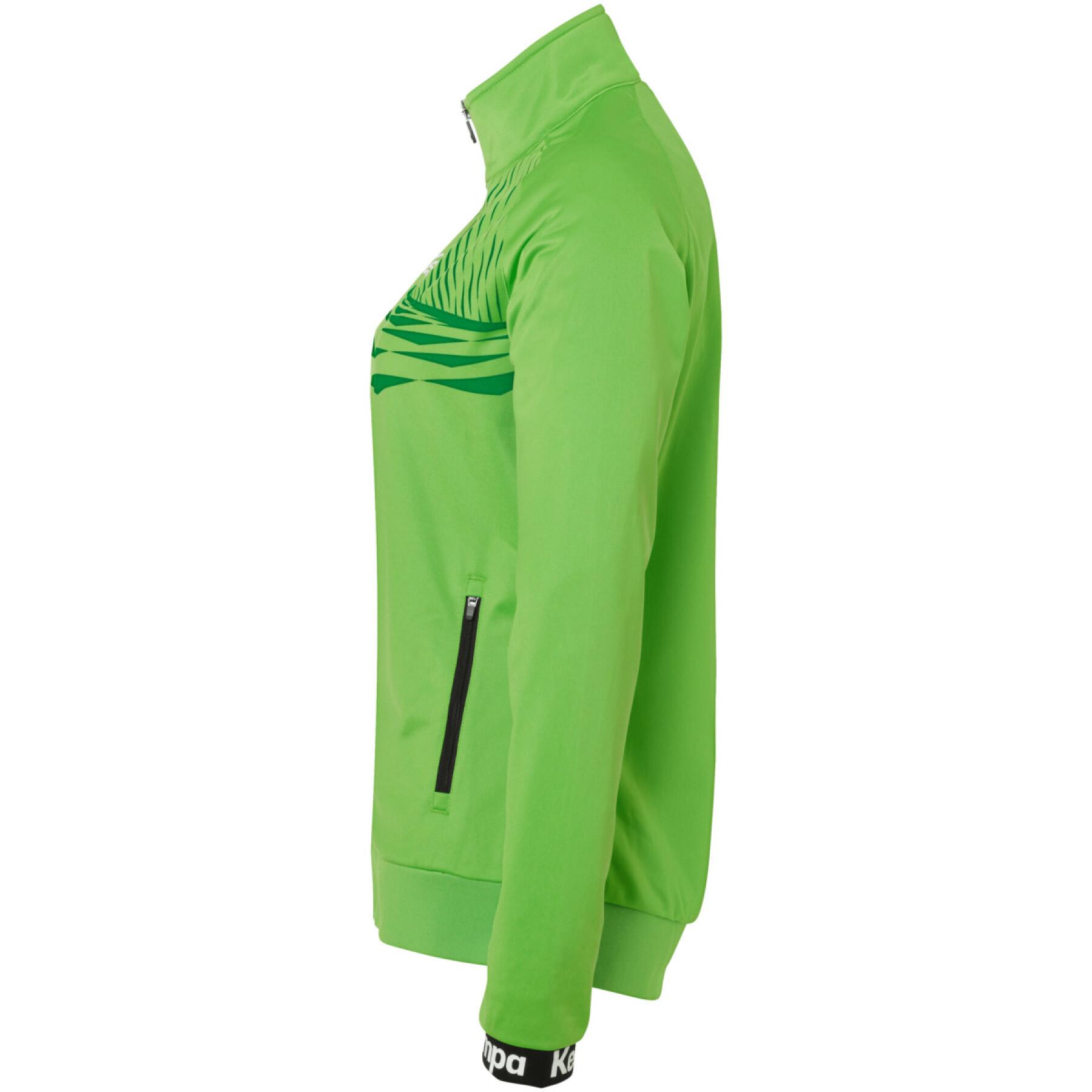 Women's polyester tracksuit jacket Kempa Wave 26