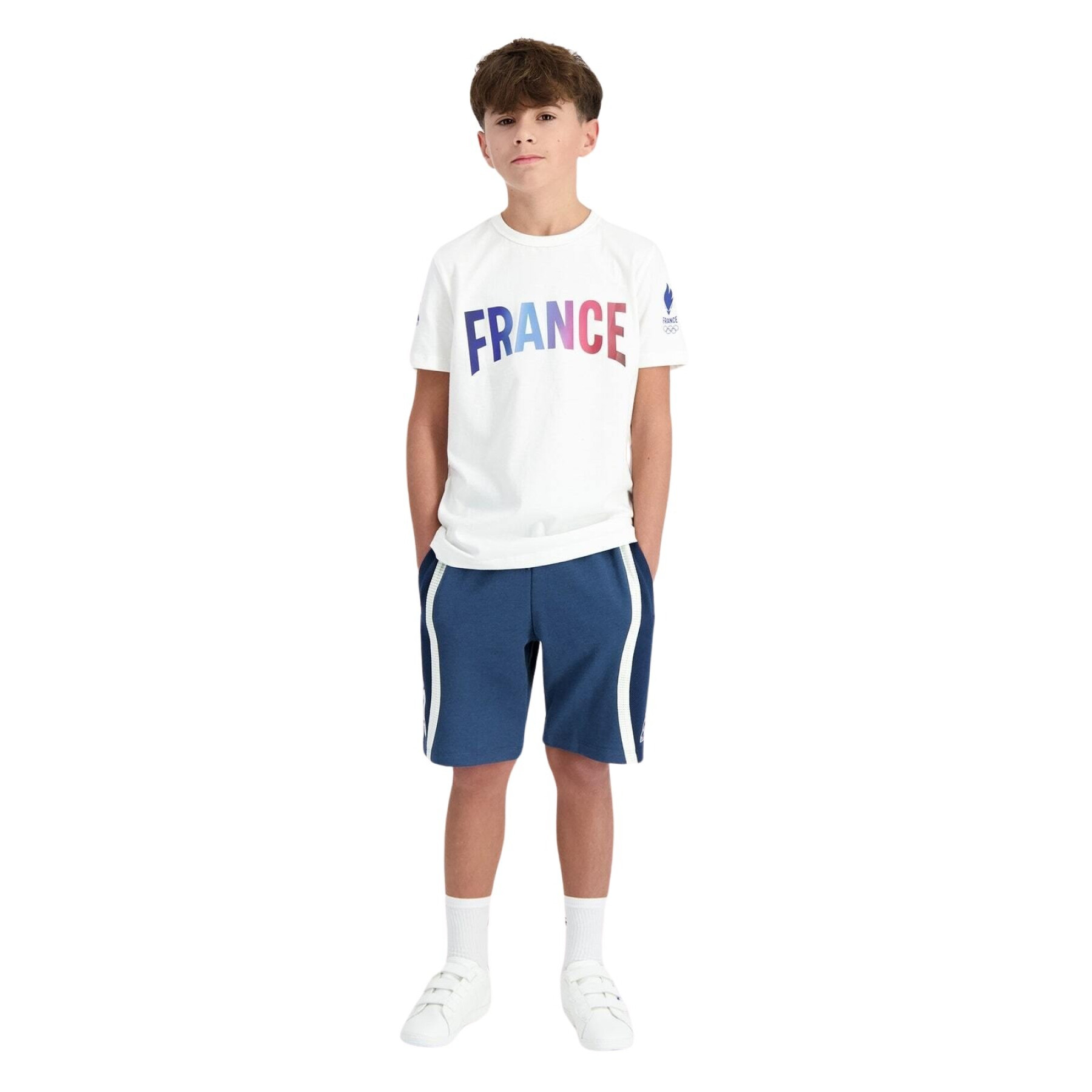 Kid's T-shirt Le Coq Sportif Paris 2024 N° 1