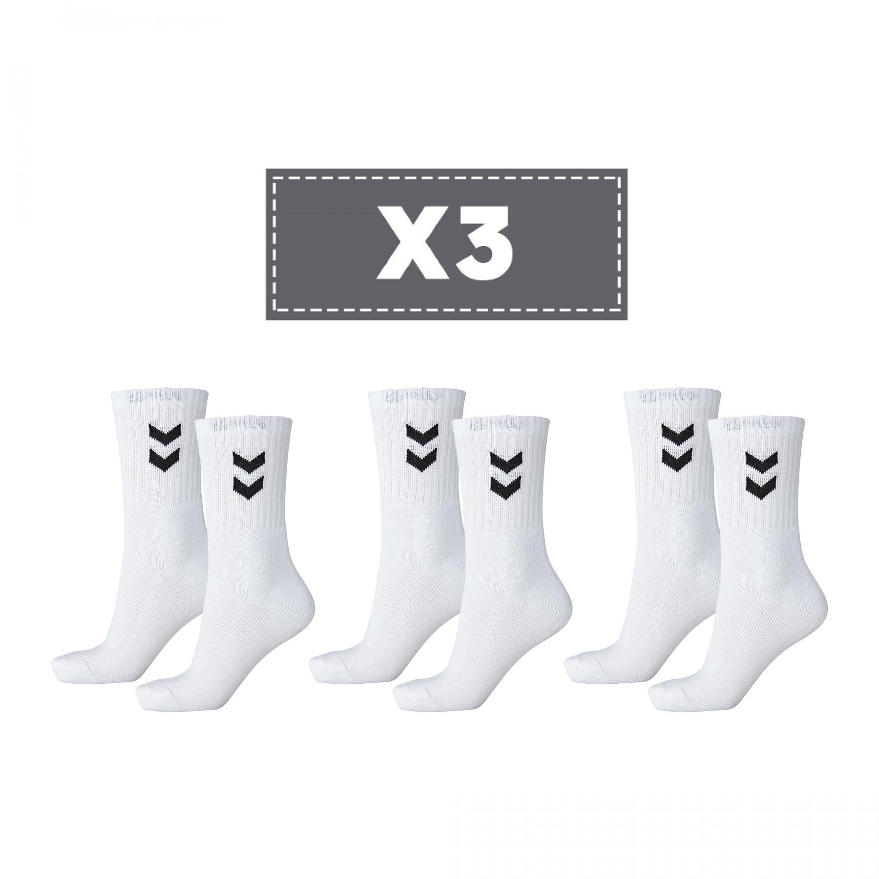 Set of 3 socks Hummel Basic
