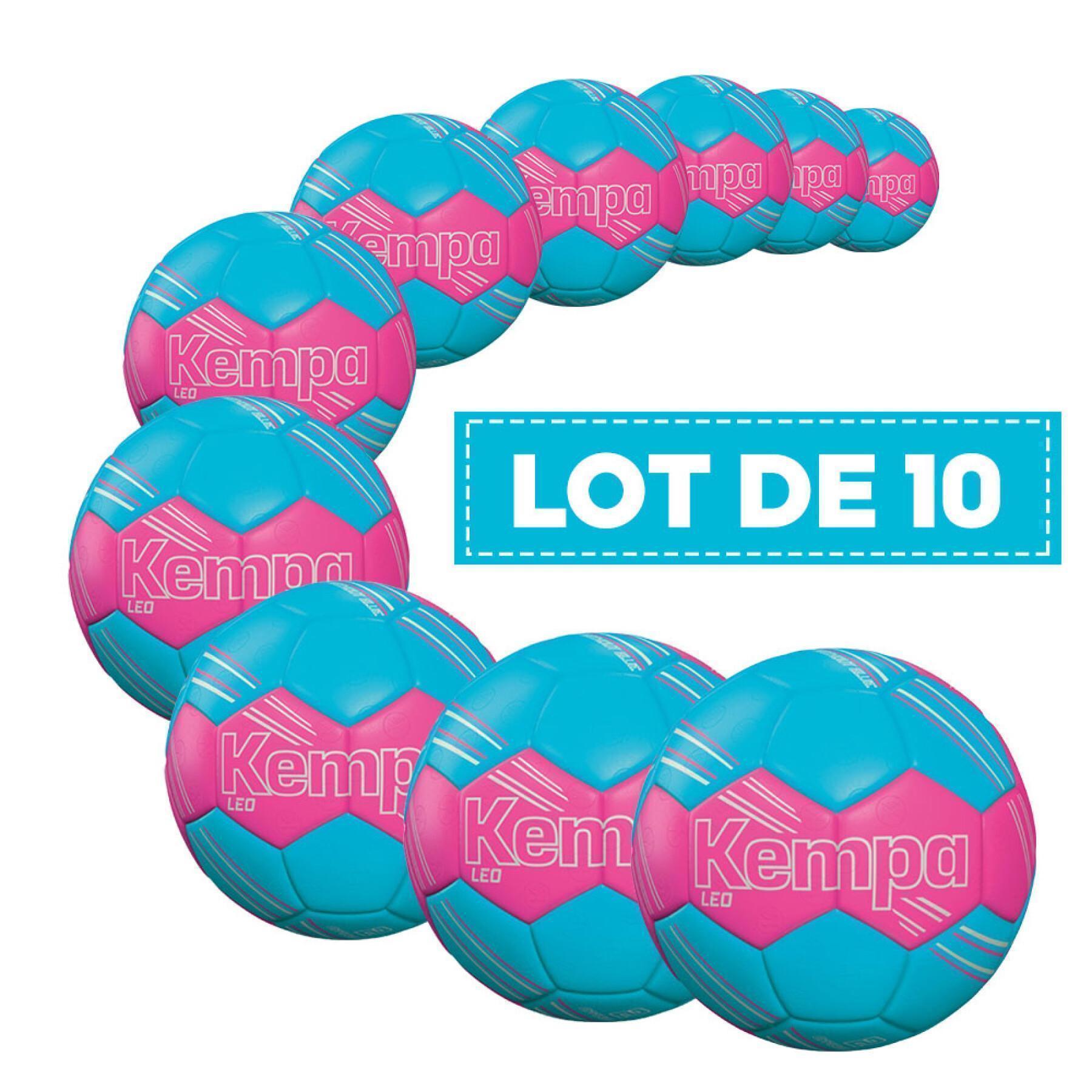 Pack of 10 balloons Kempa Leo