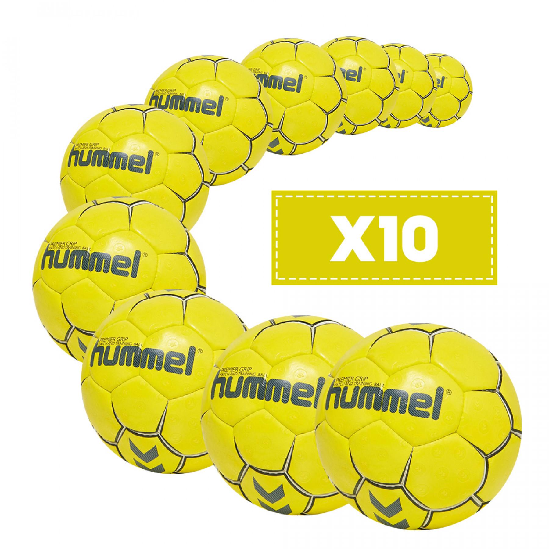 Pack of 10 balloons Hummel Premier grip
