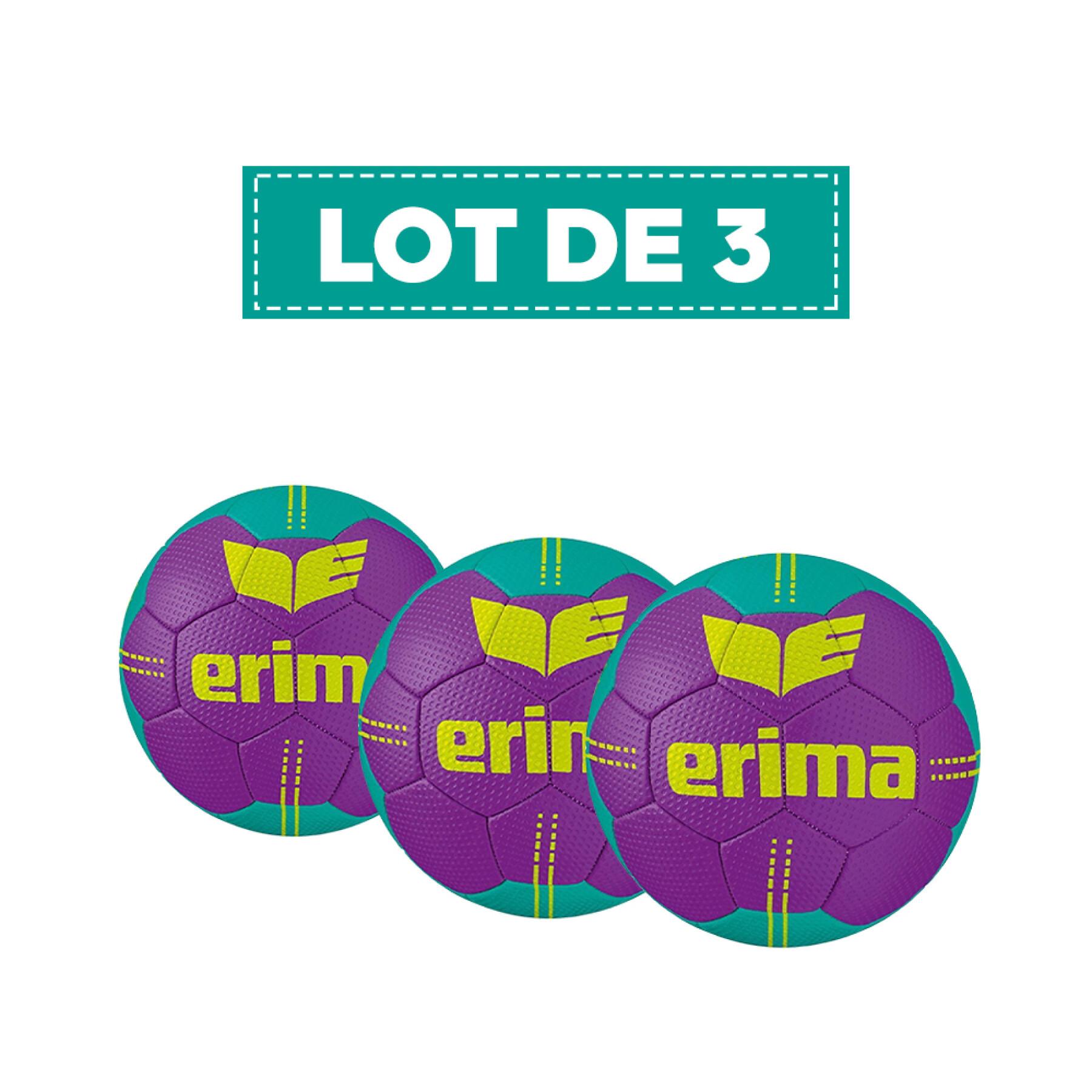Set of 3 children's balloons Erima Pure Grip [Taille 0]