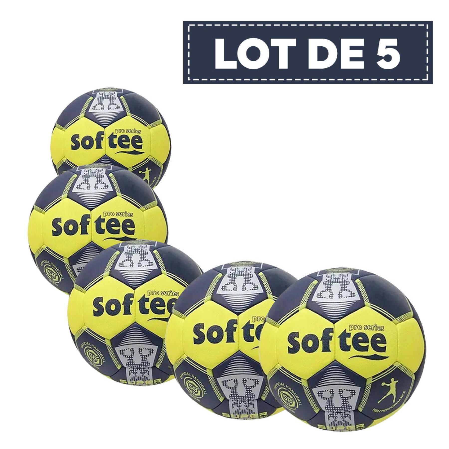 Set of 5 balloons Softee Super Flash Taille 3 [Taille3]