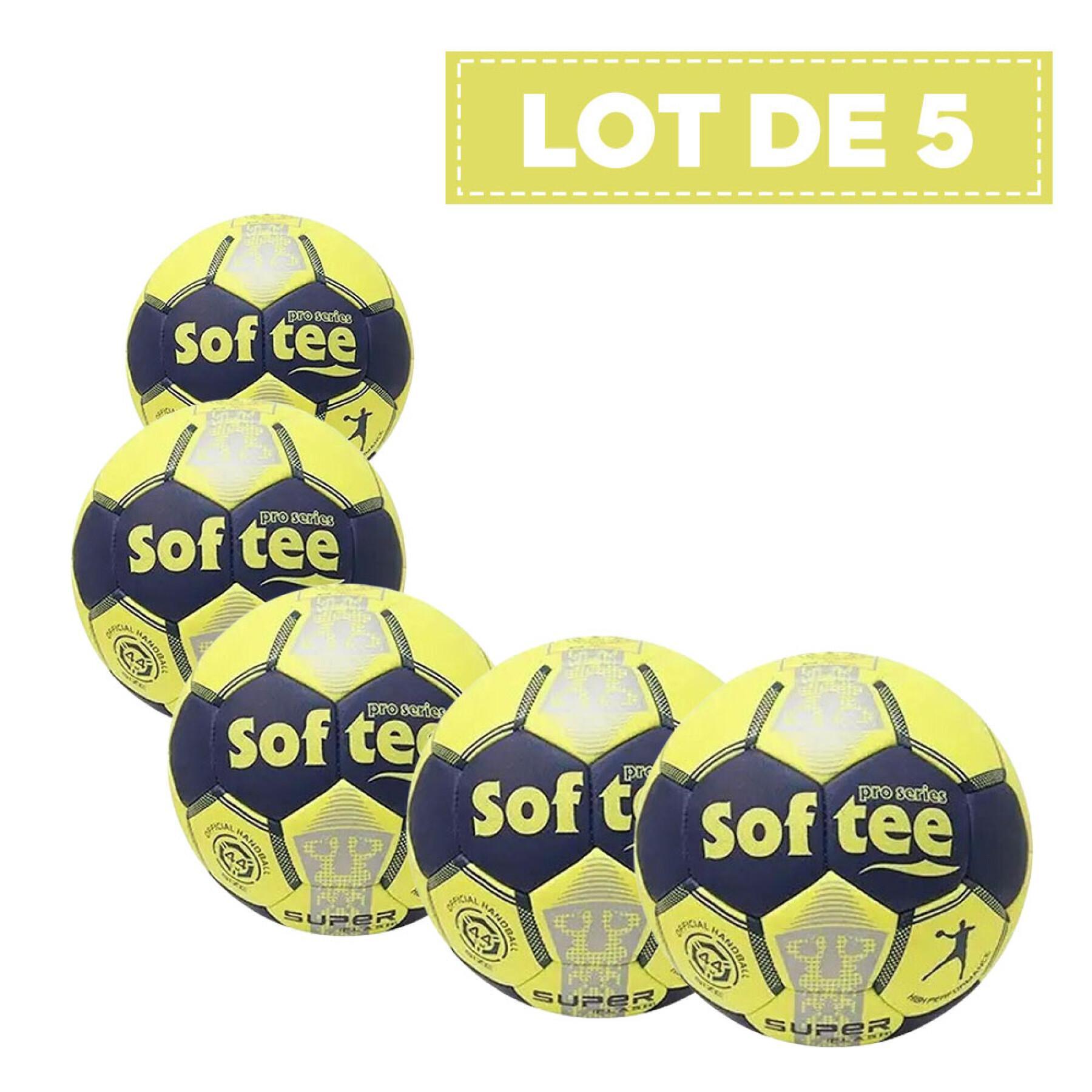 Set of 5 balloons Softee Super Flash [Taille00]