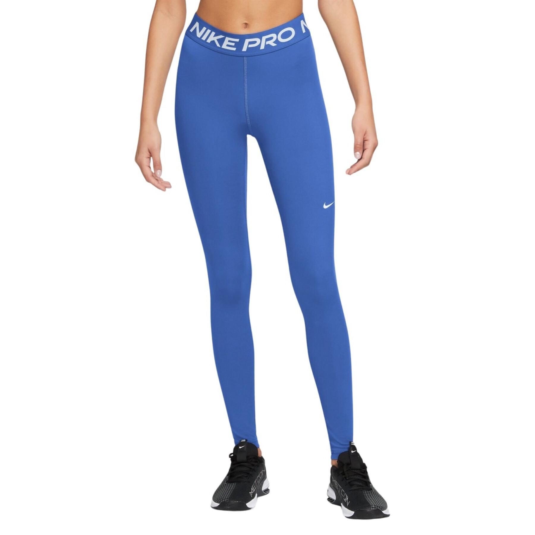 Women's leggings Nike Pro 365 Tight - blue joy/white, Tennis Zone