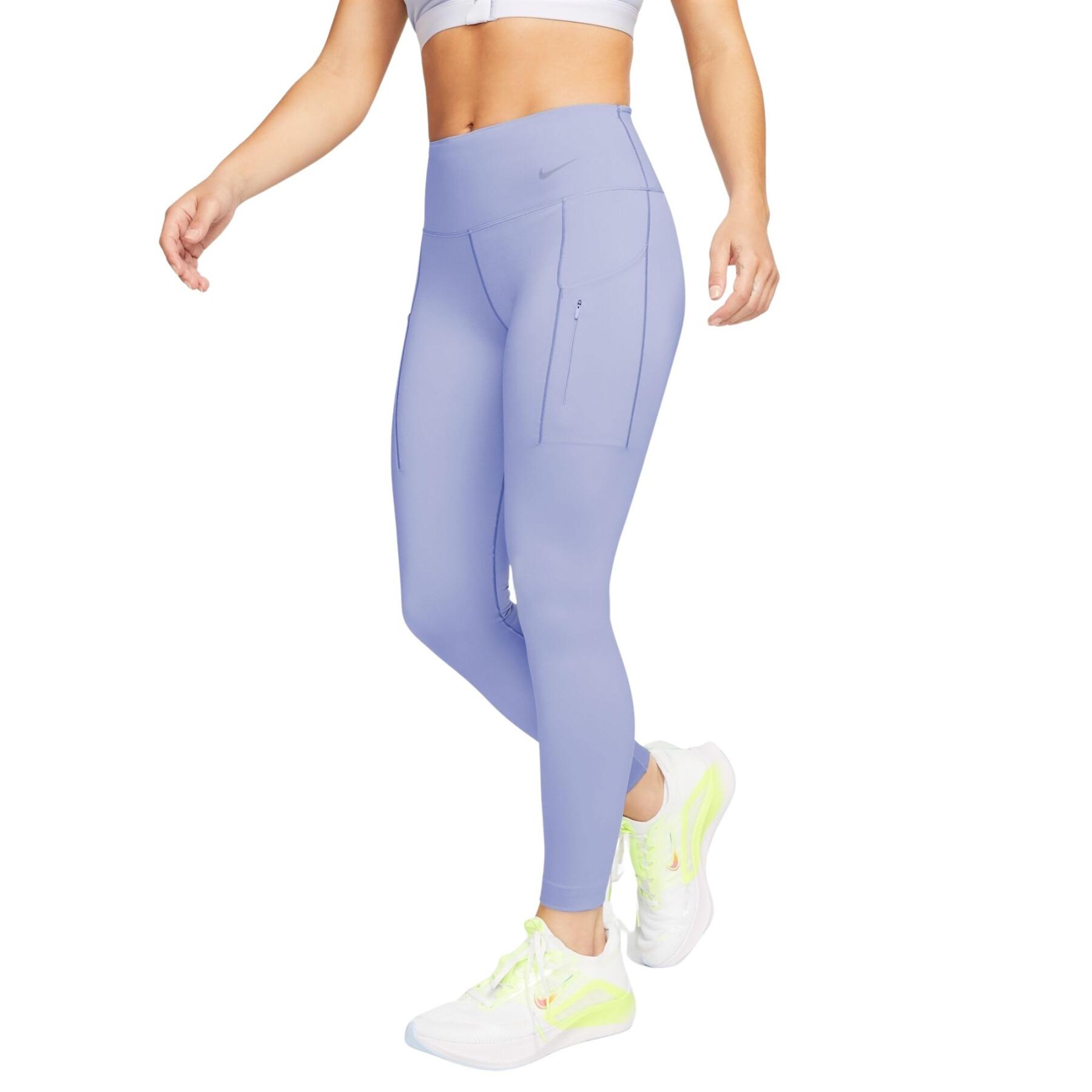 Legging semi high waist Nike Dri-FIT Go - Baselayers - Textile