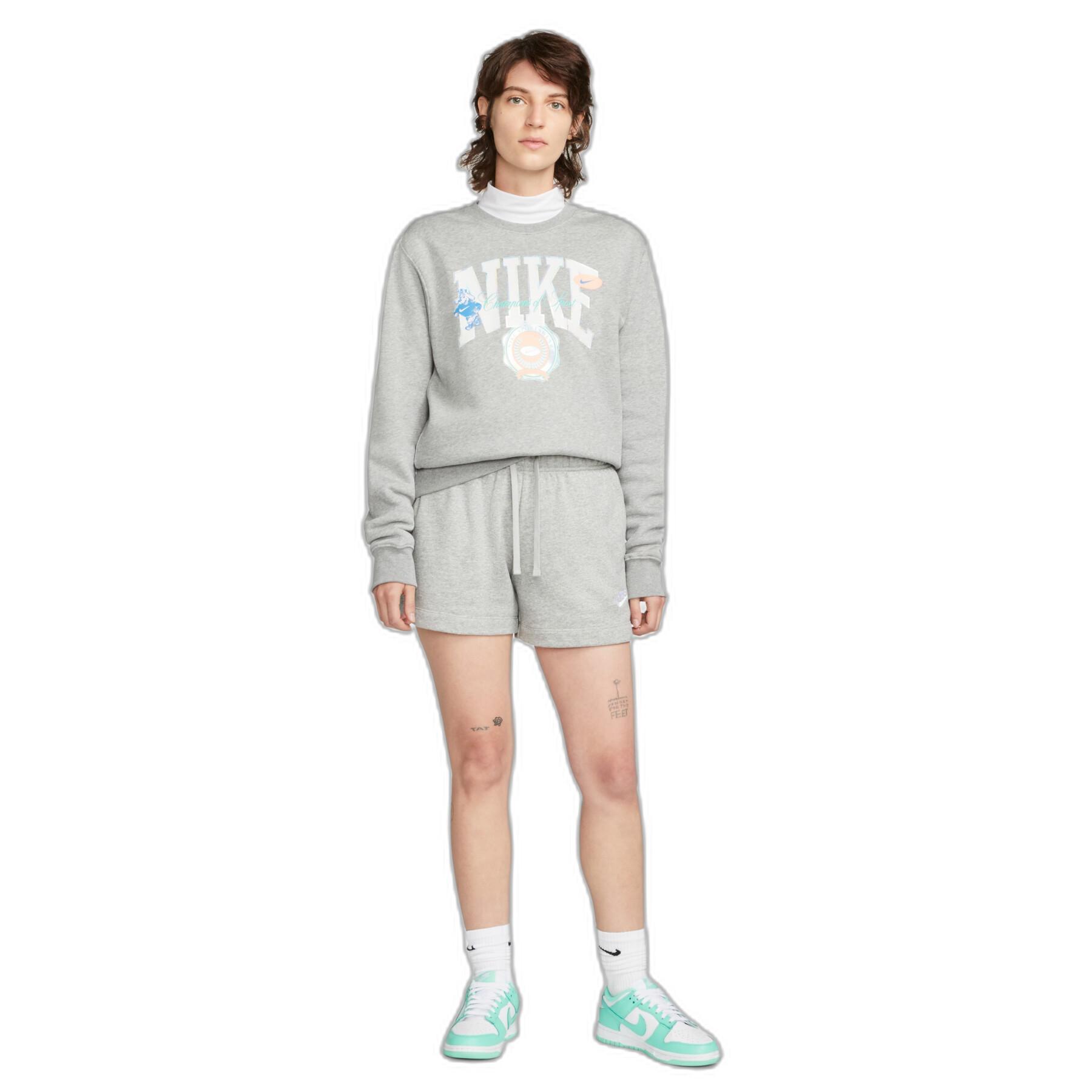 Women's fleece shorts Nike Sportswear Club MR