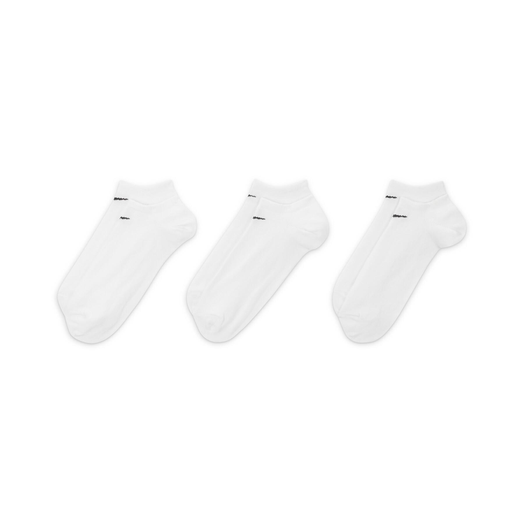 Pack of 3 pairs of low socks Lightweight - - Textile - wear