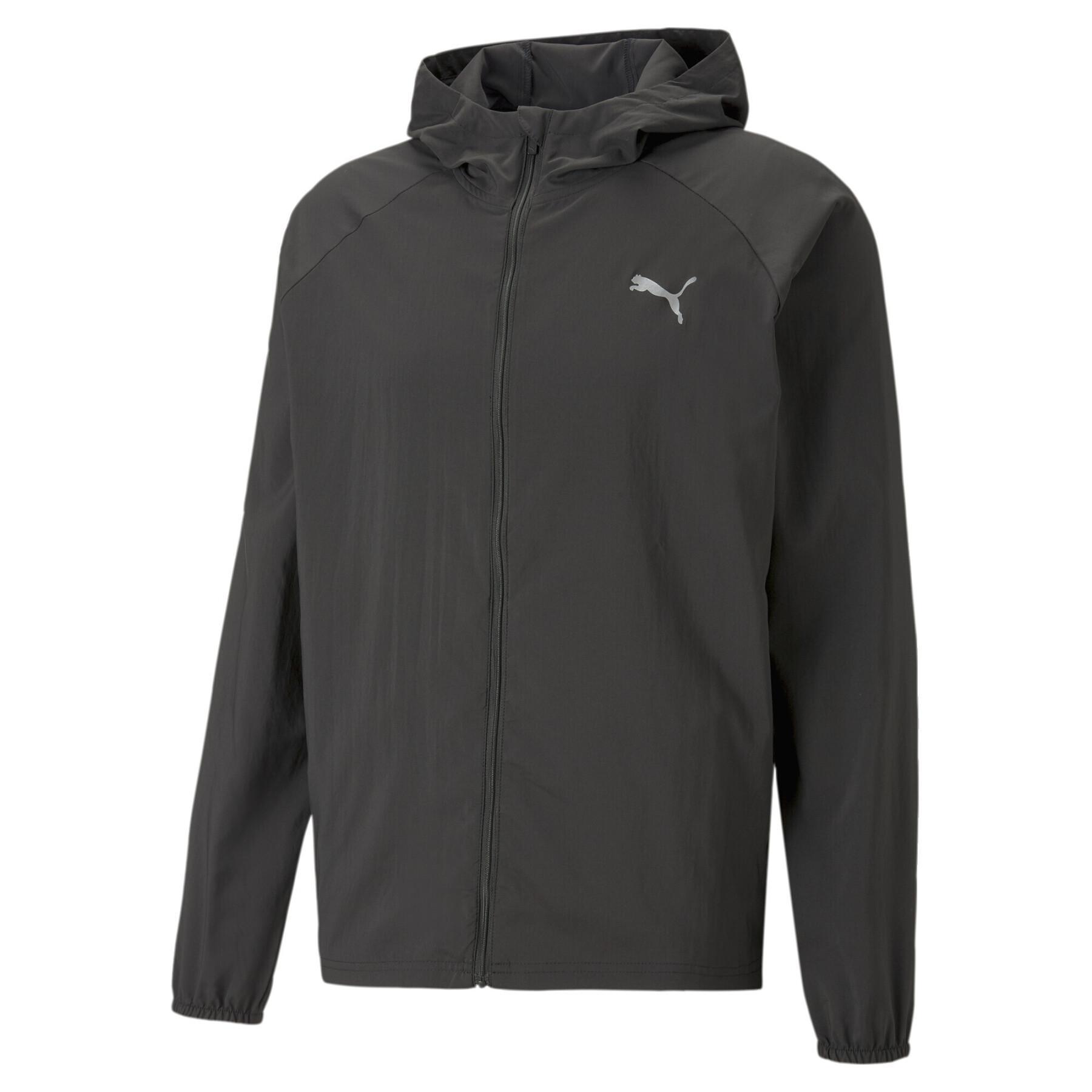 Hooded waterproof jacket Puma Favorite - Puma - Clothing Running - Running