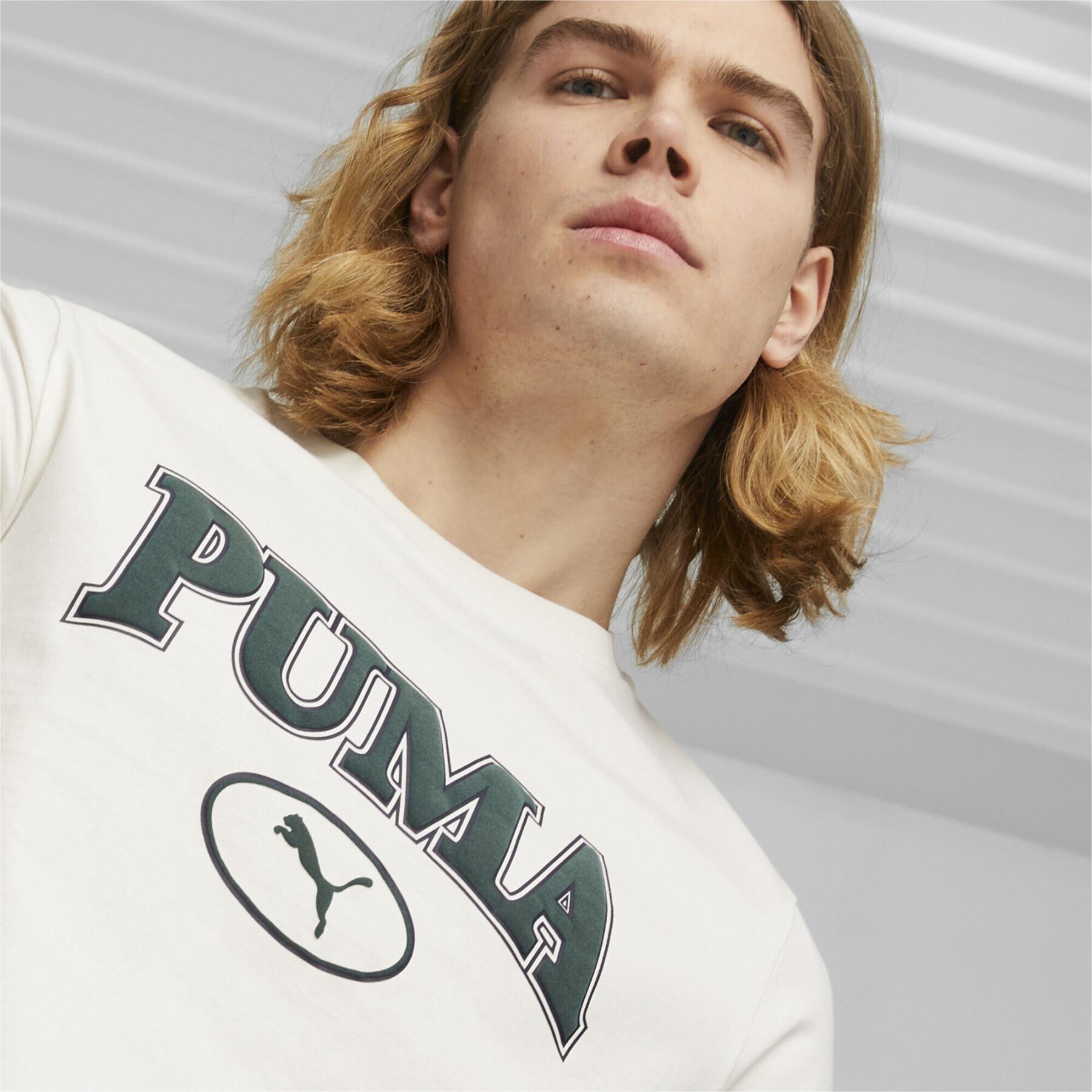 Puma - - Lifestyle Male T-shirts Squad T-shirt - Lifestyle