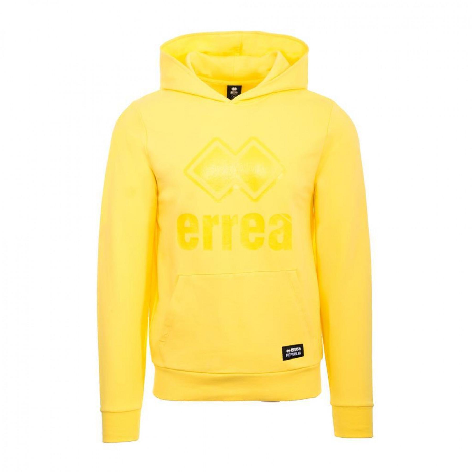 Sweatshirt child Errea essential big logo tonal fleece