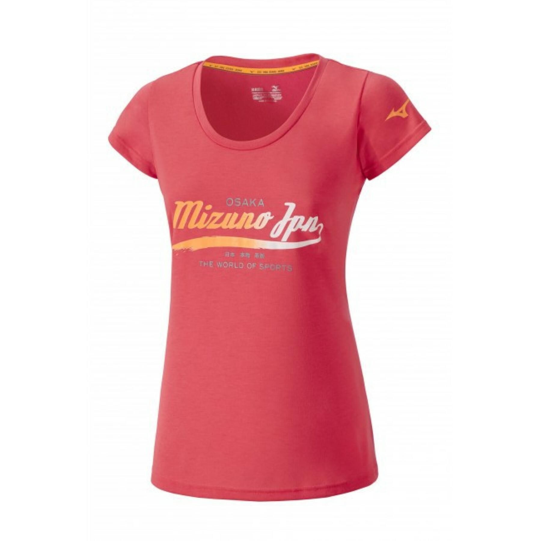 Women's T-shirt Mizuno Heritage