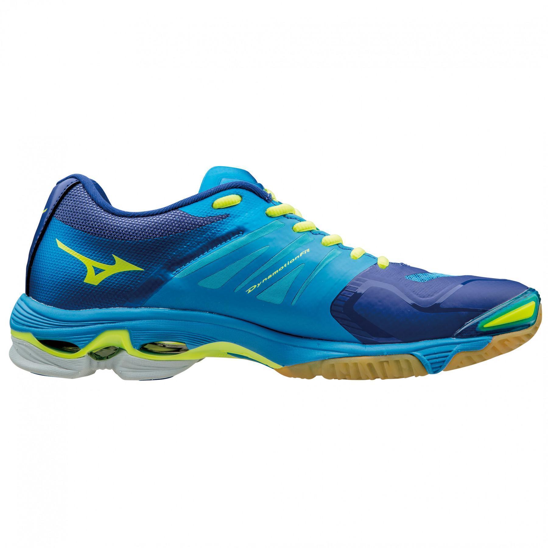 Shoes Mizuno Wave Lightning Z2 bleu/jaune/bleu clair