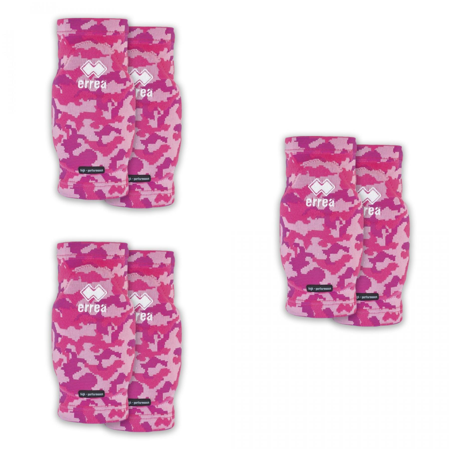 Pack 3 pairs of knee pads Errea Tokio camouflage