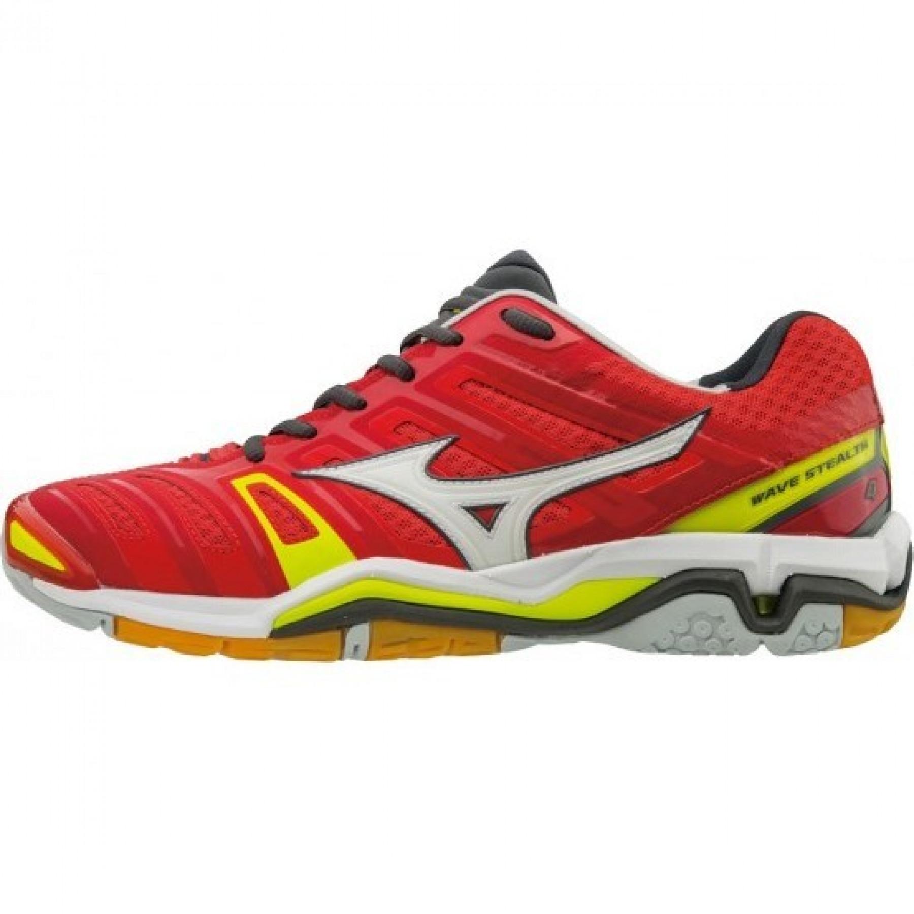 Mizuno Men's Wave Stealth 4 Mesh Athletic Court Sneakers Shoes