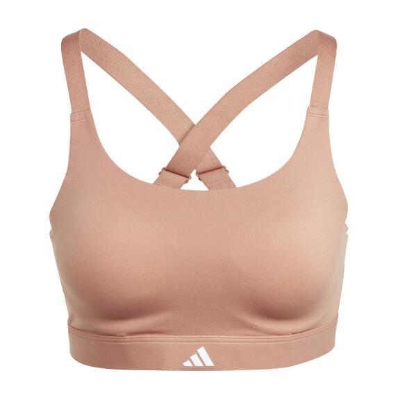 Custom-made high support bra for women adidas Impact Luxe - Textile -  Handball wear