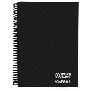 Spiral handball coach notebook a4 Sporti