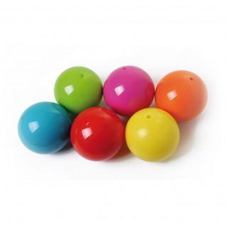 Set of 6 initiation balloons 18 cm Sporti France