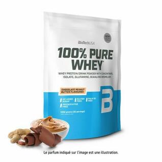 100% pure whey protein bags Biotech USA - Caramel-cappuccino - 1kg (x10)