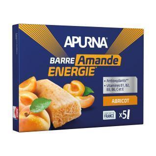 Set of 5 melting bars Apurna Abricot-Amande