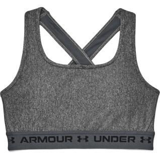 Women's Under Armour® Mid Crossback Sports Bra Black – Bench-Crew