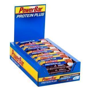Batch of 30 bars PowerBar Protein Plus 30 % Low Sugar - Chocolate Brownie
