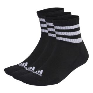 Set of 3 pairs of half socks adidas 3-Stripes Sportswear
