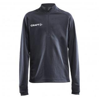 Sweatshirt 1/2 zip child Craft evolve