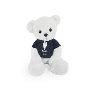 Plush with french team t-shirt Doudou & compagnie 30 cm