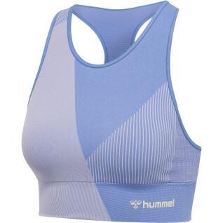Hummel MT ENERGY SEAMLESS - Light support sports bra - black