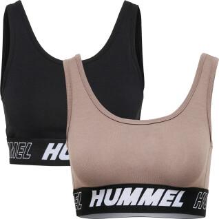 Women's sports bras Hummel TE Maja (x2)