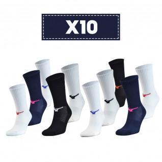 Pack of 10 socks Mizuno Multisports