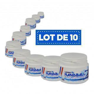Pack of 10 high performance white resins Sporti France - 100 ml
