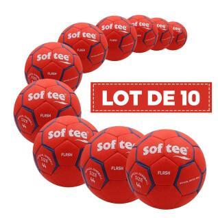 Pack of 10 balloons Softee Flash